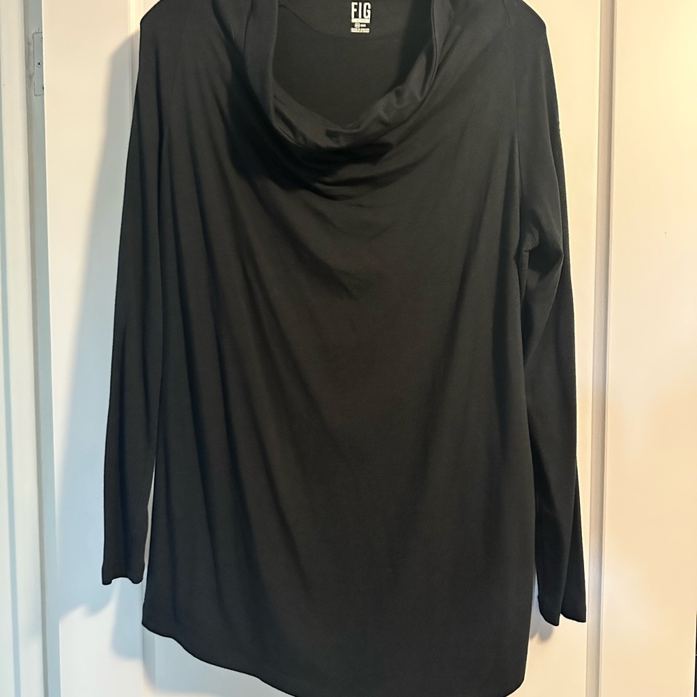 Figs Black Long Sleeve Tunic